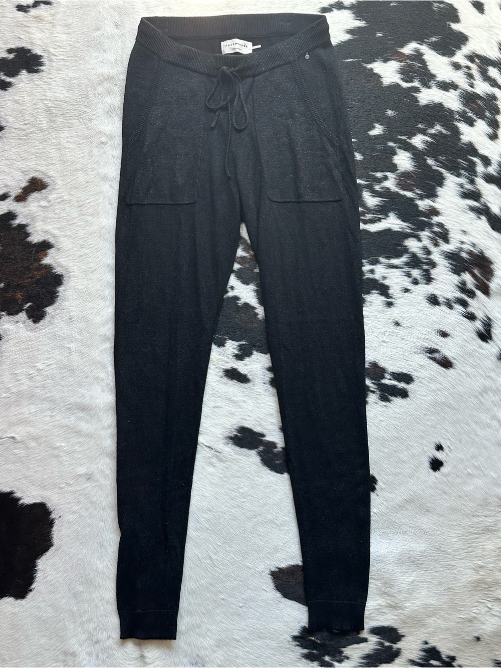 Rosemunde Black Sparkle Joggers